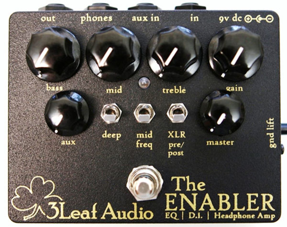 3Leaf The Enabler Bass DI/EQ Pedal Review
