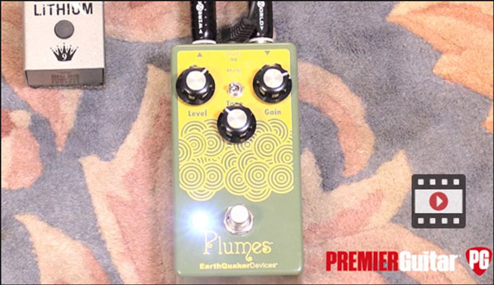 First Look: EarthQuaker Devices Plumes