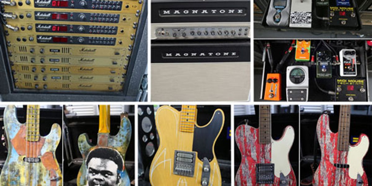 ZZ Top's 2015 Rig Rundown: Billy Gibbons & Dusty Hill - Premier Guitar
