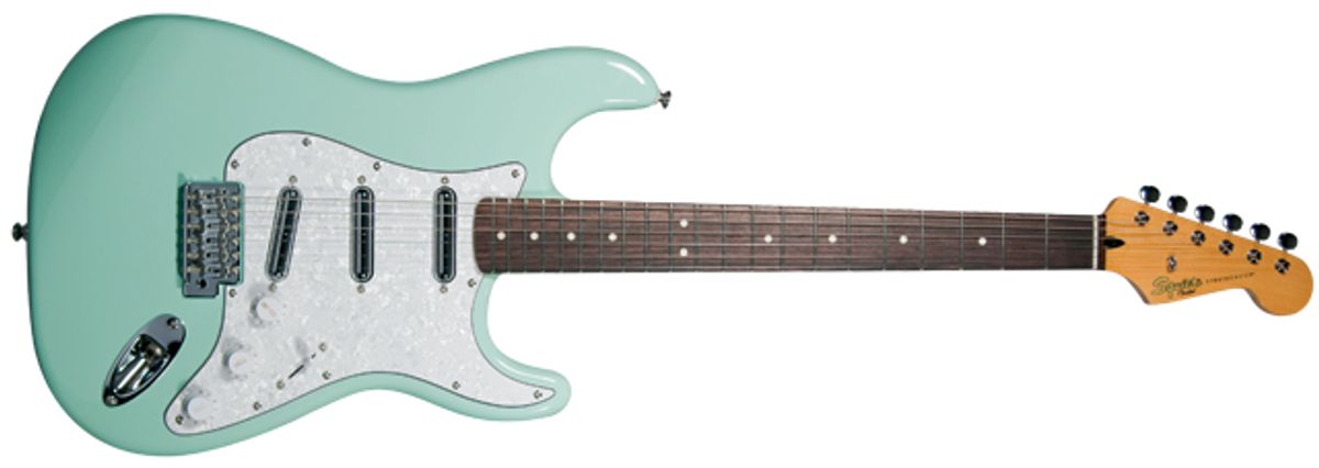 Squier Vintage Modified Surf Stratocaster Electric Guitar Review