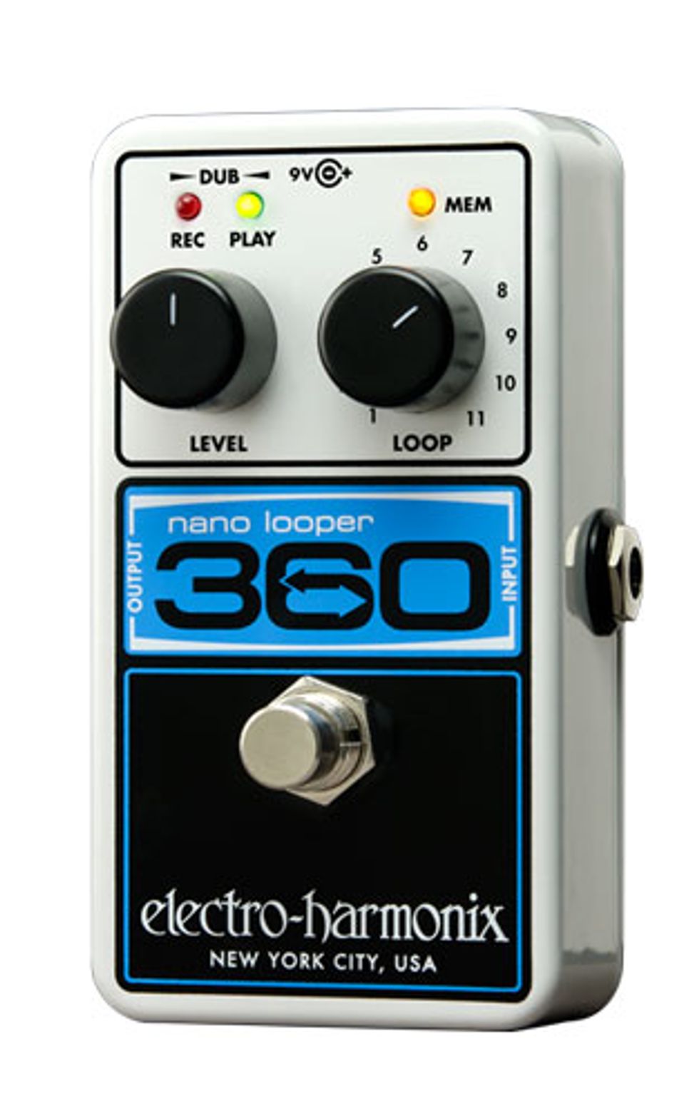Electro-Harmonix Releases the NanoLooper 360