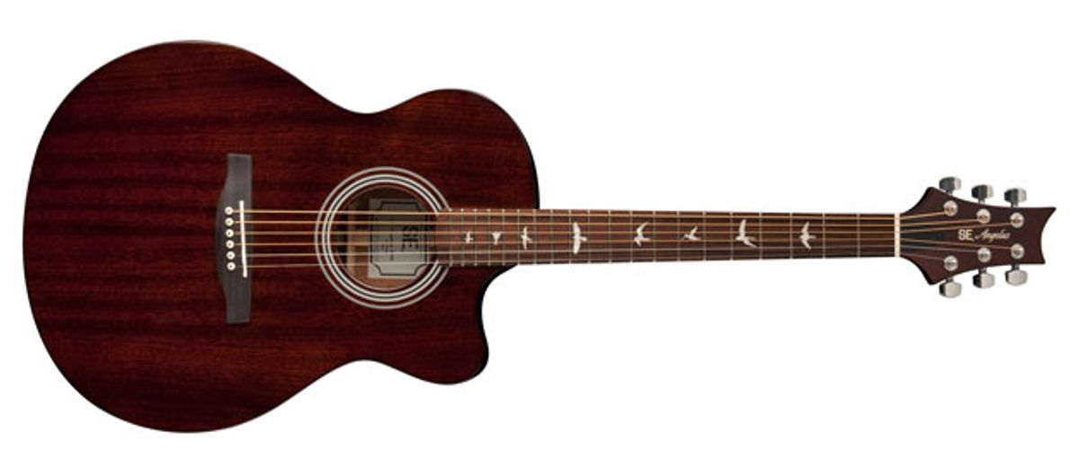 PRS Guitars Adds All-Mahogany Acoustics to SE Angelus Lineup