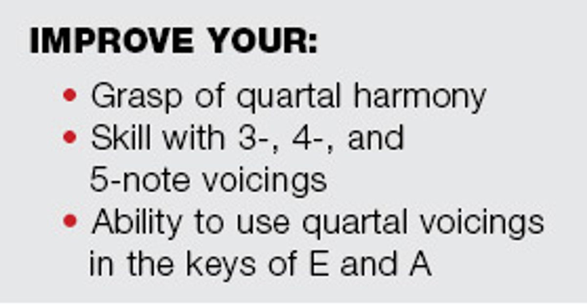 Rhythm & Grooves: Crazy Quartal Comping