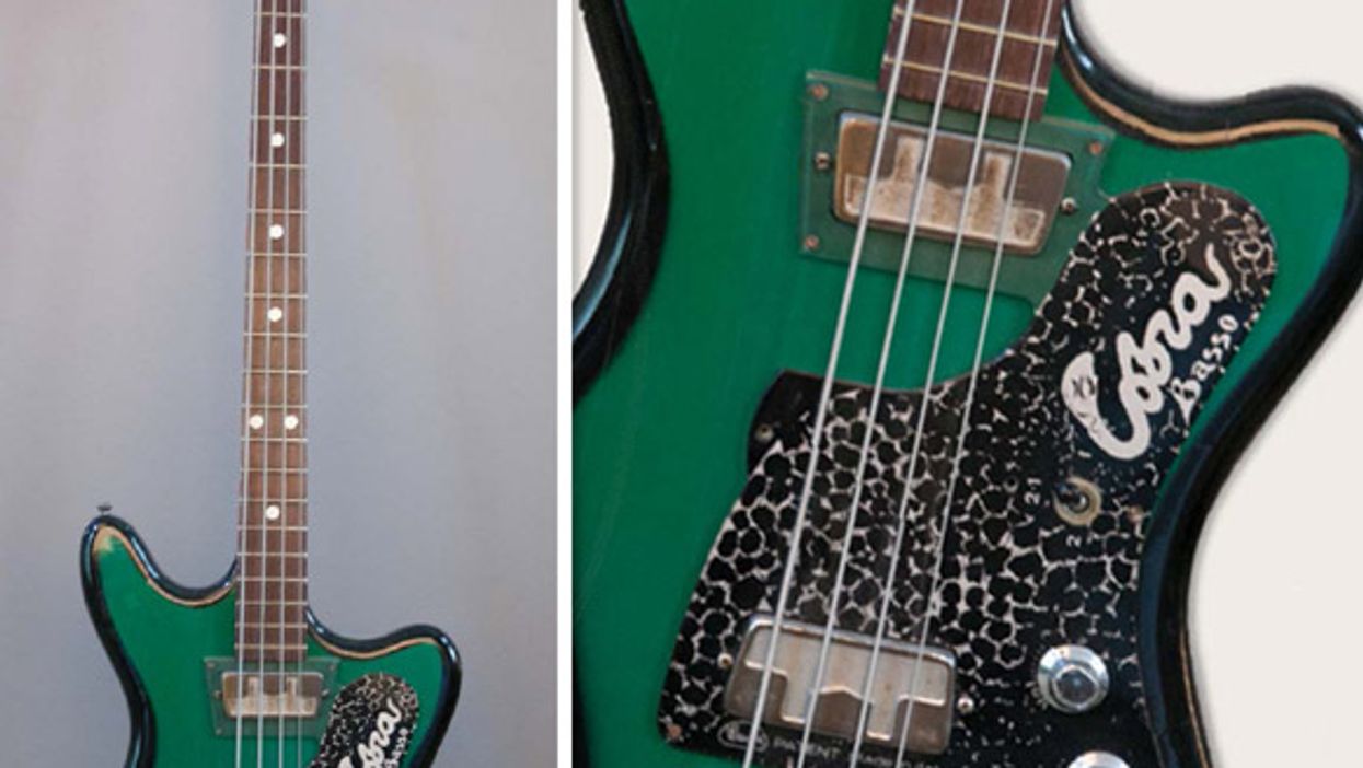 GALLERY: Tom Petersson's Bass Collection