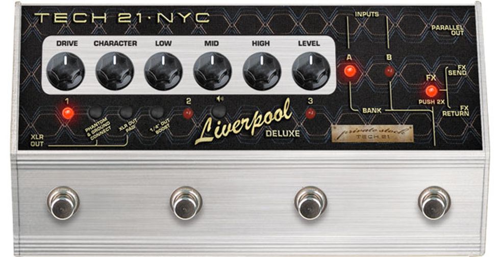 Tech 21’s Private Stock Division Introduces SansAmp Liverpool Deluxe