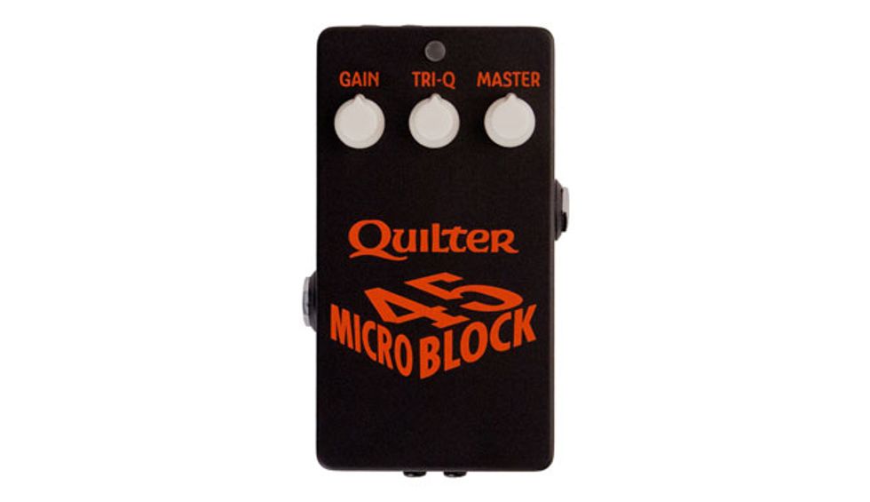 Quilter Launches the MicroBlock 45