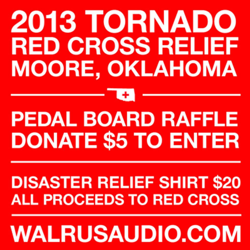 Walrus Audio Hosts Relief Fund for Oklahoma Tornado Victims