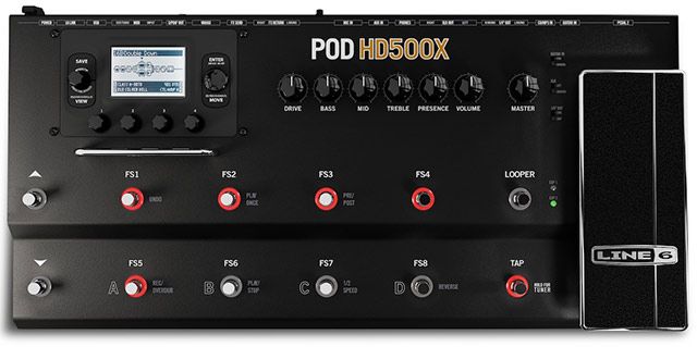 Line 6 Announces POD HD500X