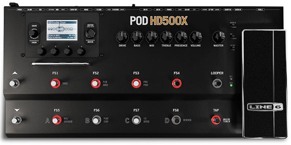 Line 6 Announces POD HD500X