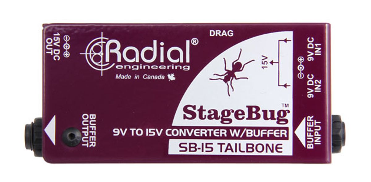 Radial Engineering Introduces the SB-15 Tailbone