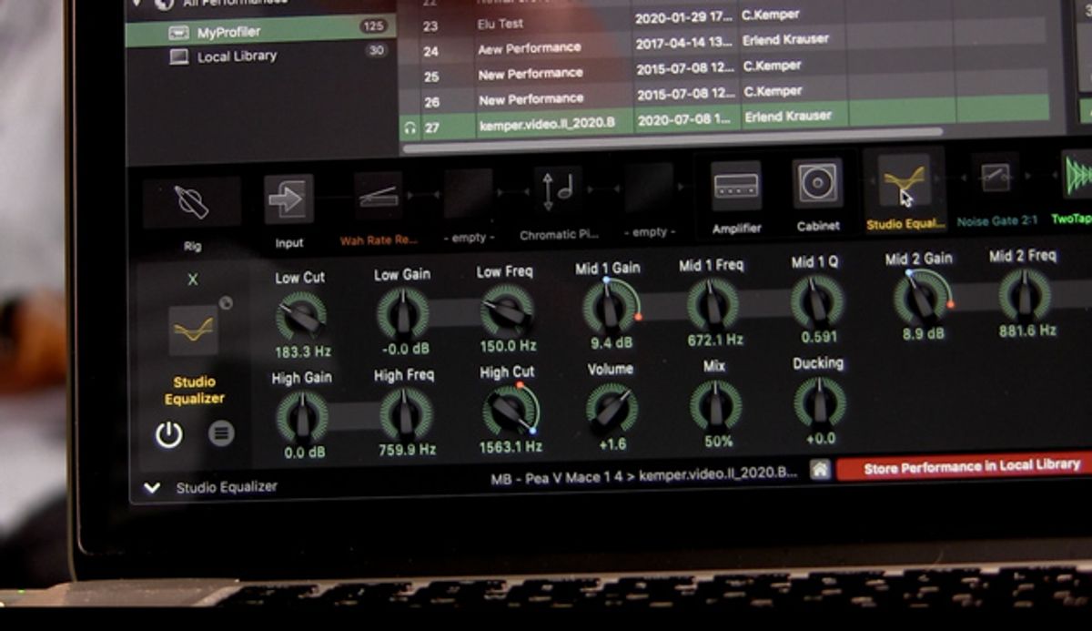 Kemper Releases the Profiler 7.5 OS