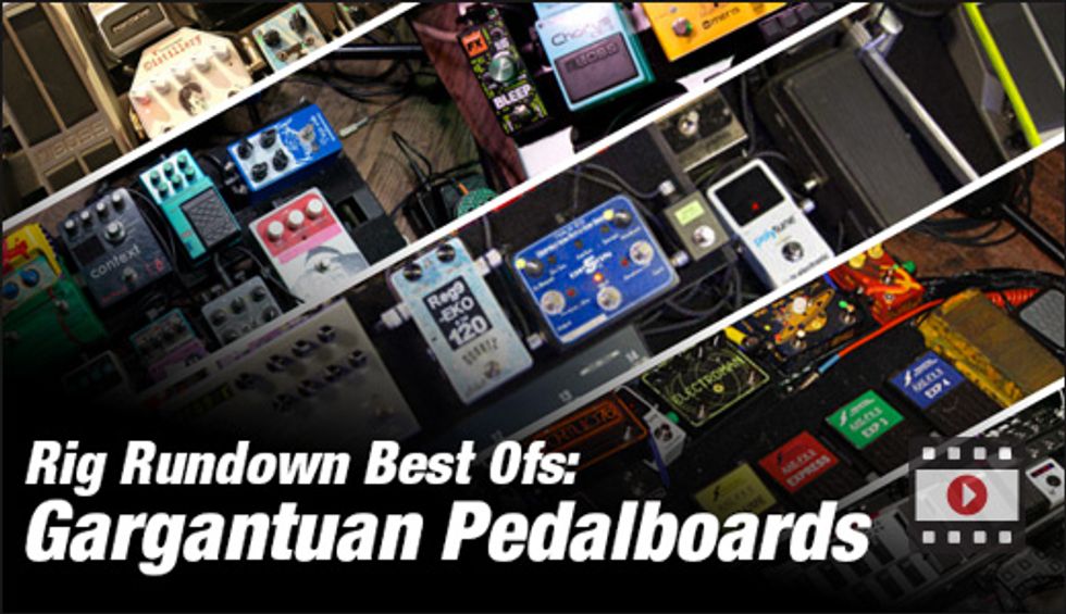Rig Rundown Best-Ofs: Gargantuan Pedalboards Vol. 1