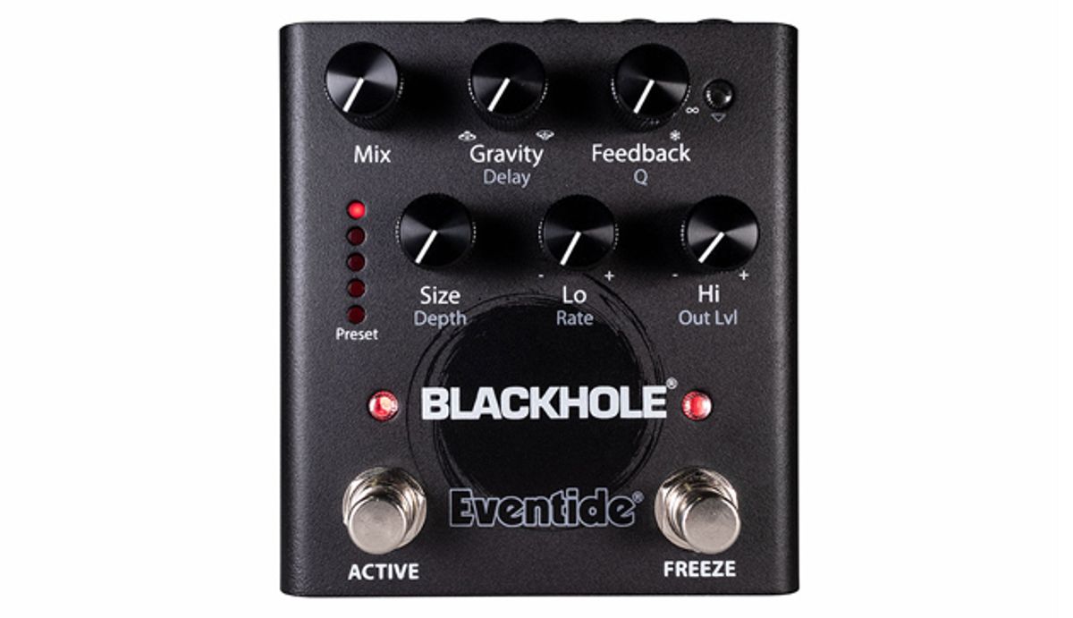 Eventide Releases the Blackhole Reverb Pedal