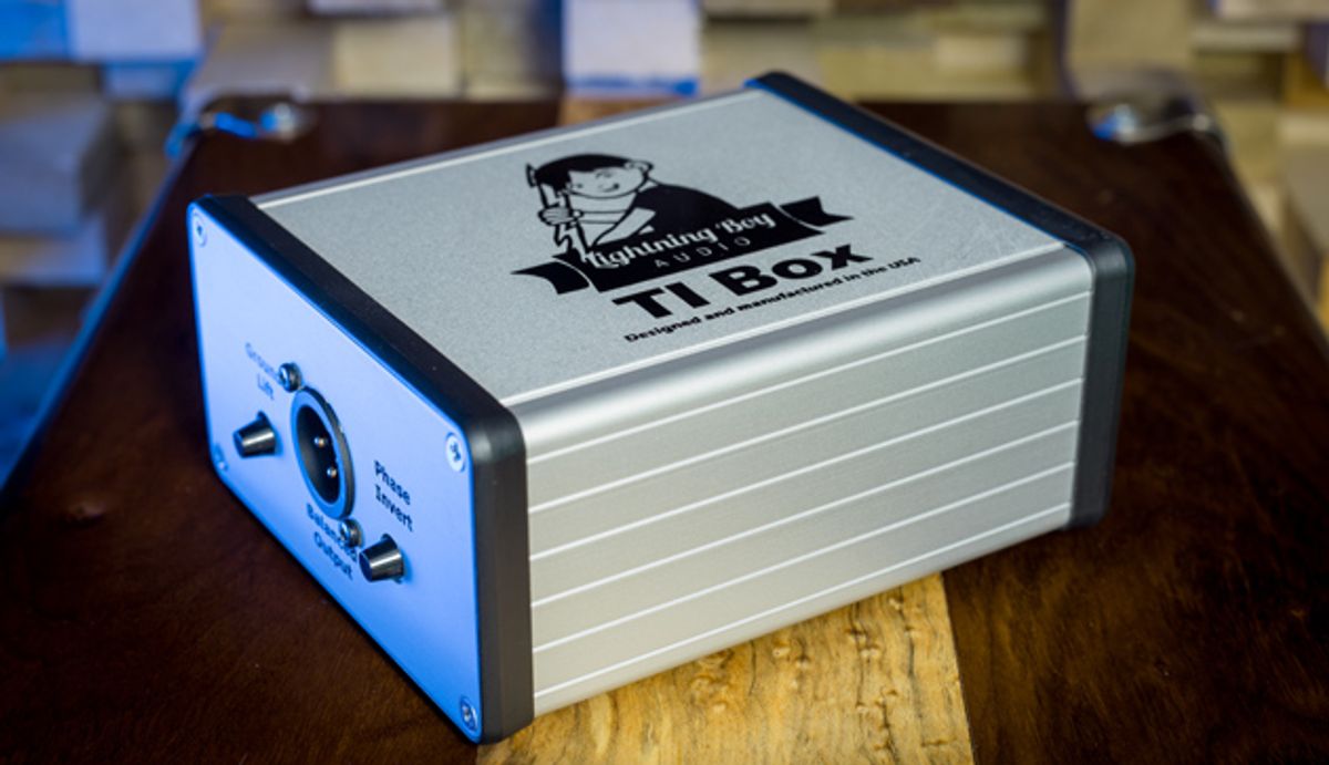 Lightning Boy Audio Introduces the TI Box