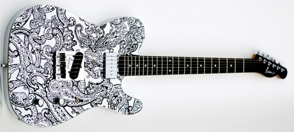 Liquid Metal Guitars Releases LMG-T Paisley