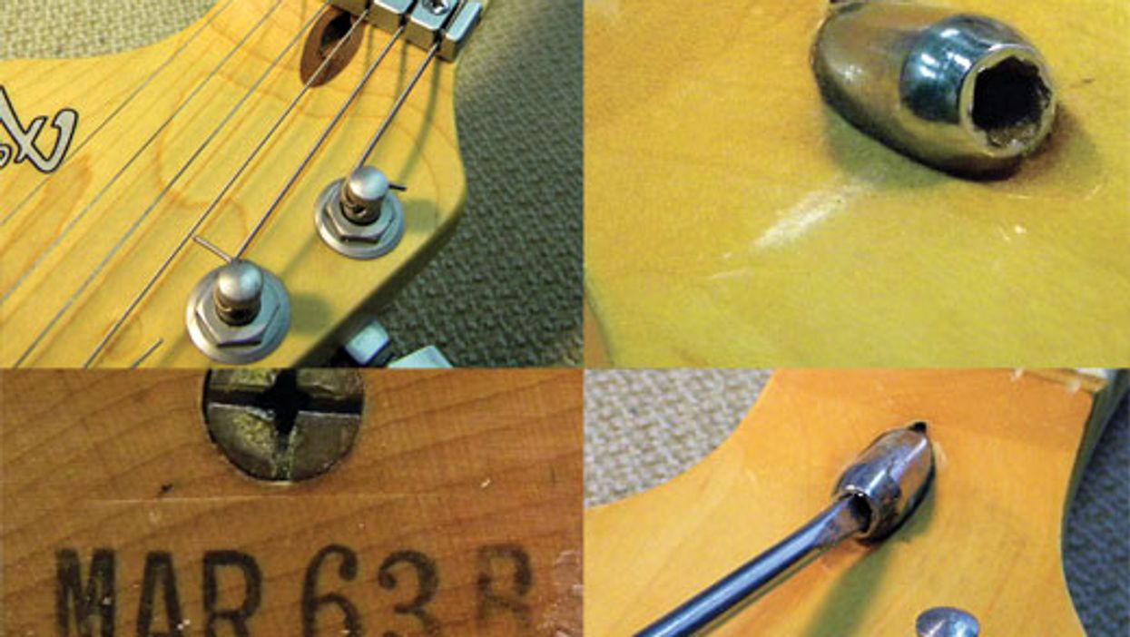 Guitar Shop 101: Dealing with a Stripped Truss-Rod Nut
