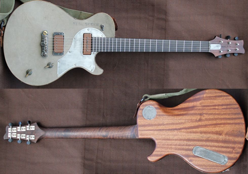 Schroeder Guitars Introduces the WWII Inspired “GI Guitar”