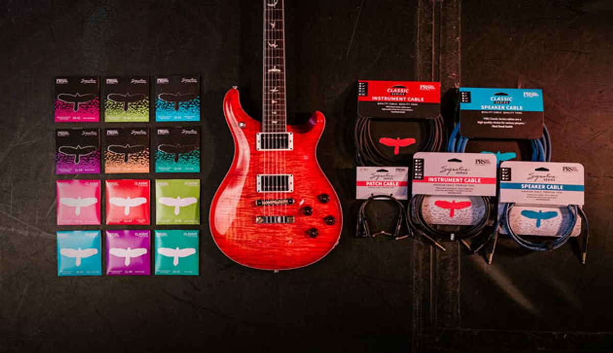 PRS Guitars Announces New Classic Series Cables and Strings