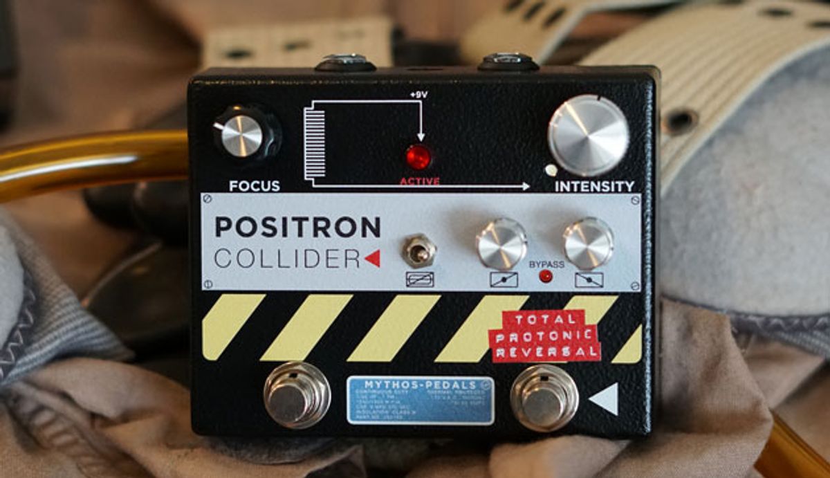 Mythos Pedals Debuts the Positron Collider Fuzz
