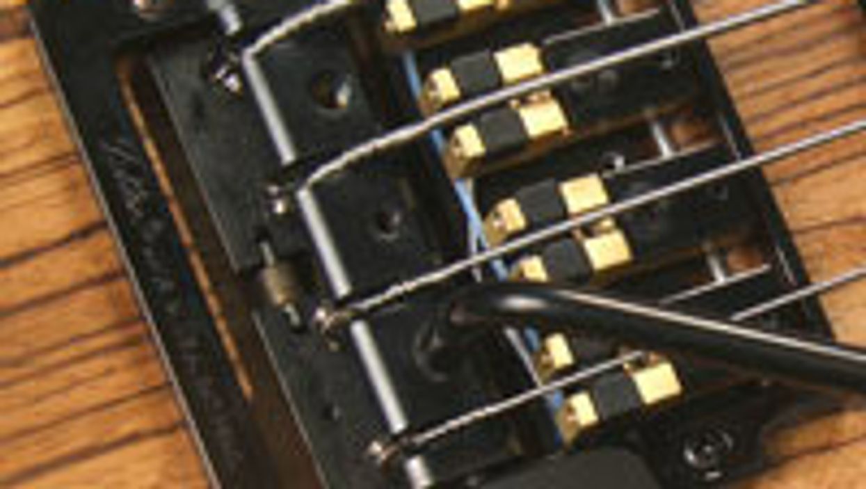 Brown's Guitar Factory Announces Acoustic MIDI Saddle Conversions for Bass Tremolo Bridges