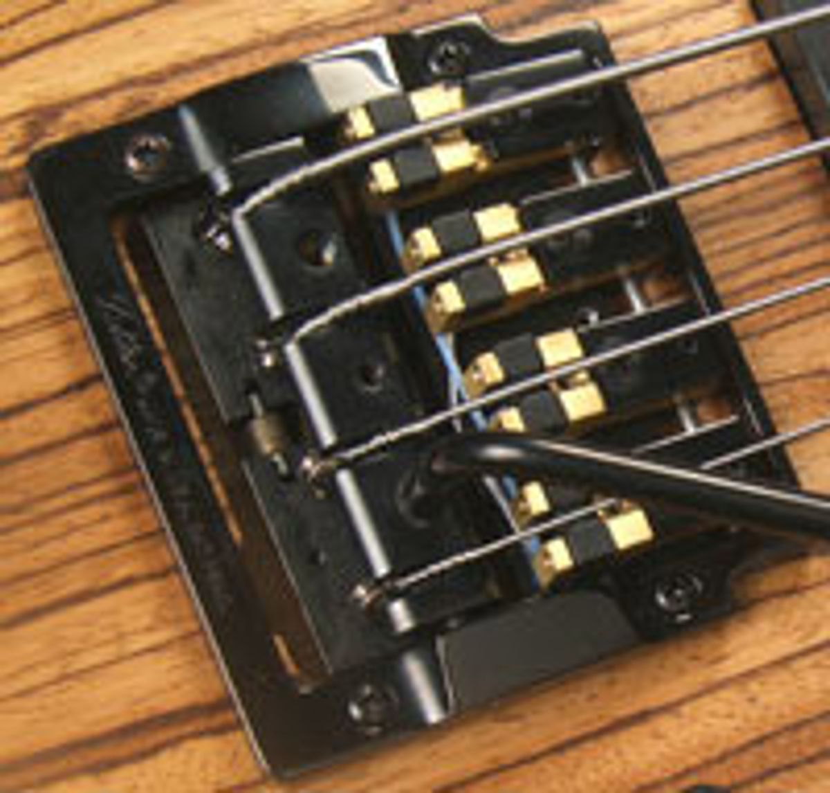 Brown's Guitar Factory Announces Acoustic MIDI Saddle Conversions for Bass Tremolo Bridges