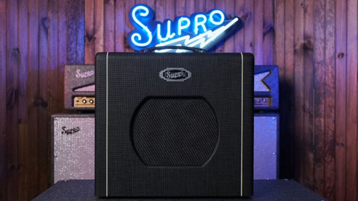 Supro Announces the Blues King 10