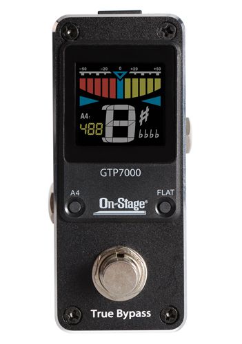 On-Stage Introduces the GTP7000 Mini Pedal Tuner