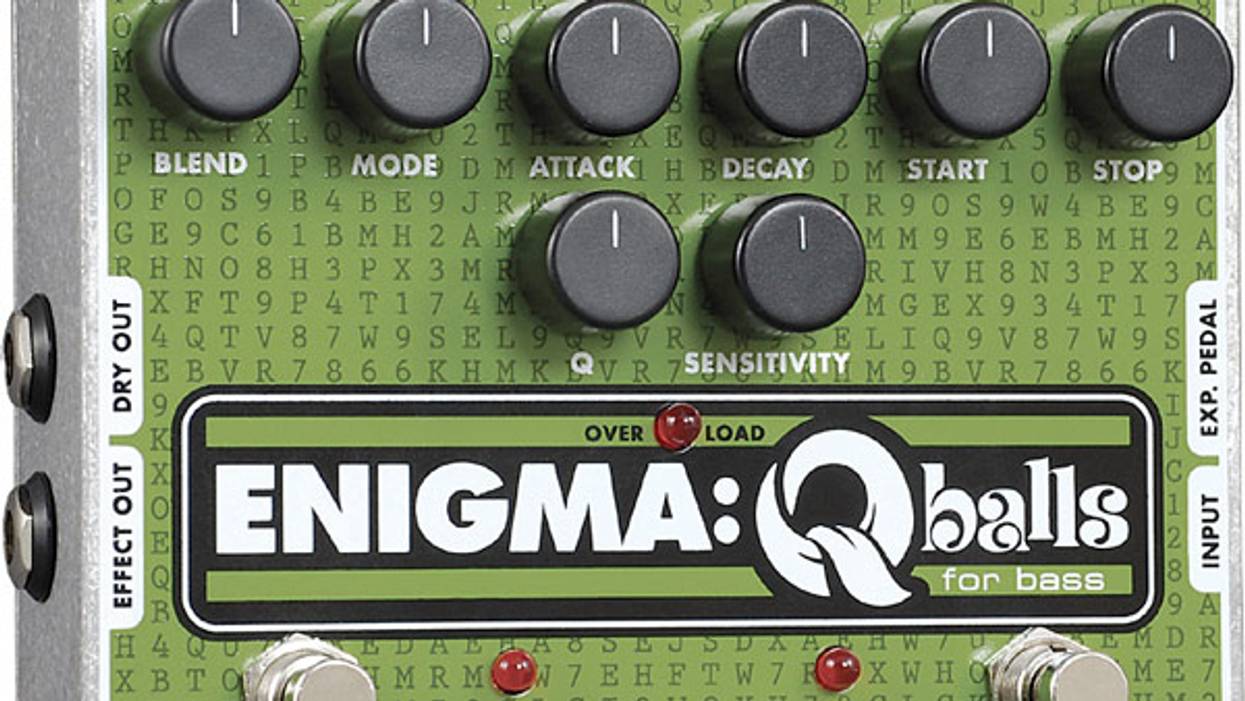 Electro-Harmonix Enigma: Q-Balls Bass Envelope Filter Review