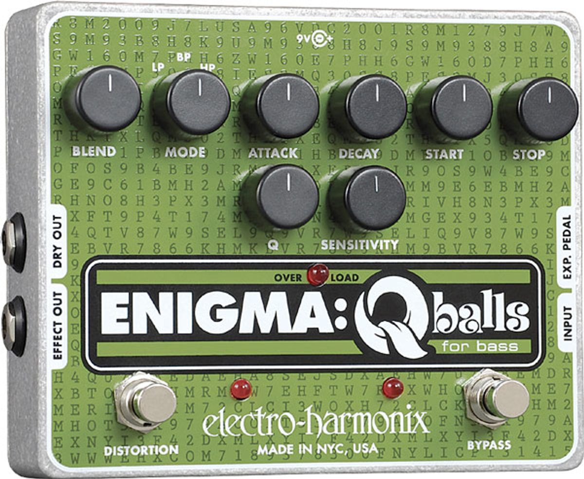 Electro-Harmonix Enigma: Q-Balls Bass Envelope Filter Review