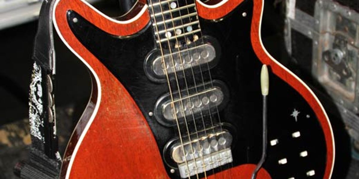 Mod Garage Inside Brian May S Red Special Premier Guitar - Diy Acoustic Guitar Pickup Kit