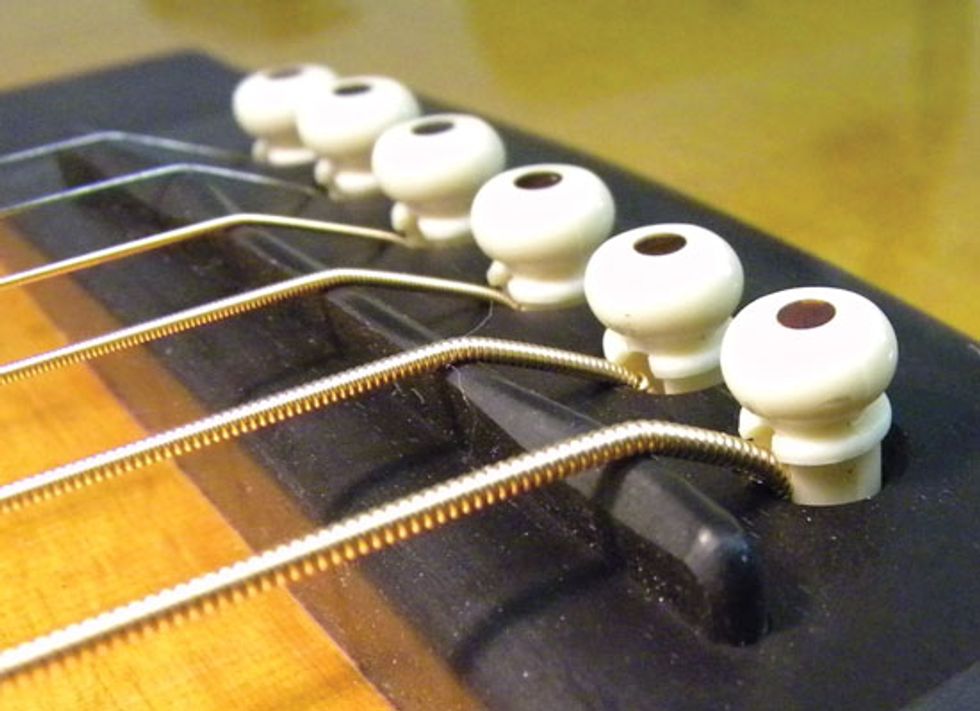 Time for New Bridge Pins? Premier Guitar