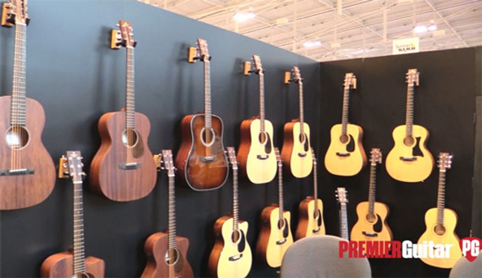 SNAMM '18 - AMI Guitars DM-18, GJA-SG200 & GBCE-3-SB Demos