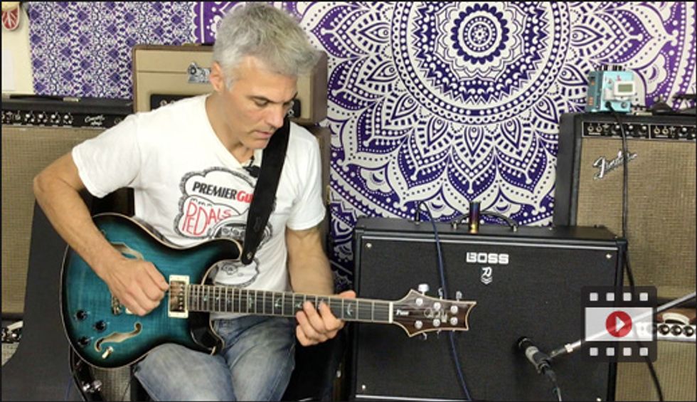 First Look: PRS SE Hollowbody II Piezo