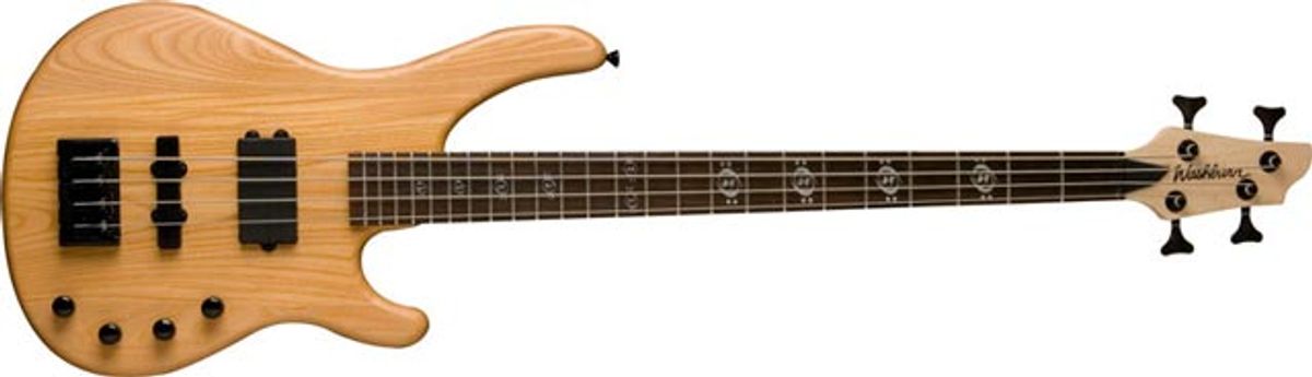 Washburn Introduces the Fretless Model of Stu Hamm's Signiture Bass and the Stu Hamm Electric Bass Series