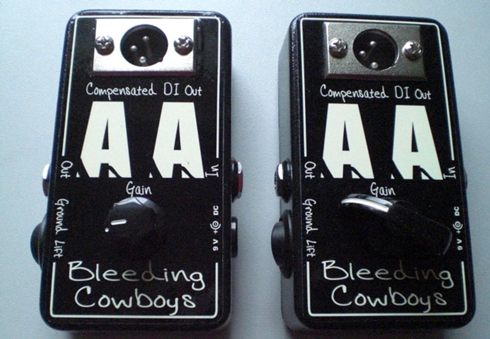 Bleeding Cowboys Releases Anonymous Amp (AA) DI Boxes