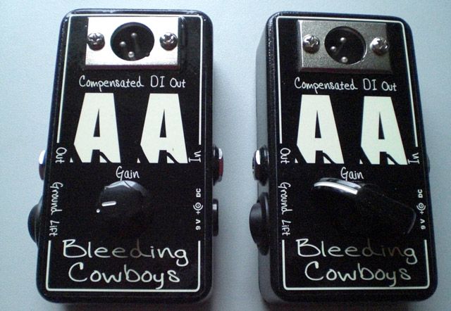 Bleeding Cowboys Releases Anonymous Amp (AA) DI Boxes