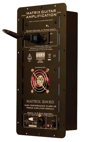 Matrix Guitar Amplification Releases the GM50 Power Amp Module