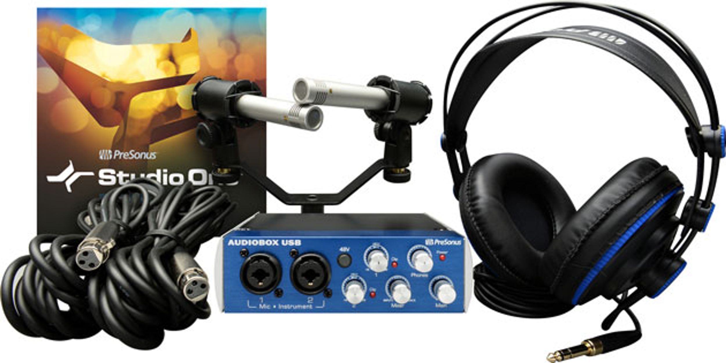 PreSonus Introduces AudioBox Stereo Recording Kit