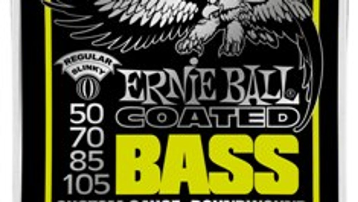 Ernie Ball Releases New Coated Bass Strings