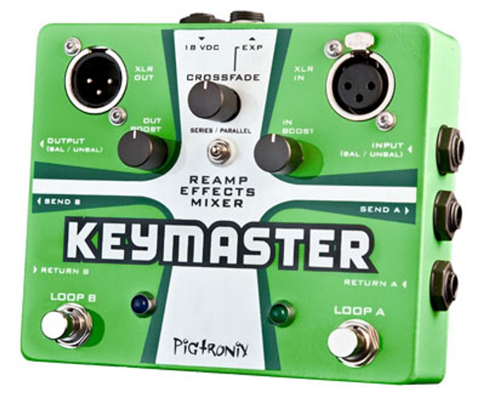 Pigtronix Introduces the Keymaster Impedance Matching Effects DI
