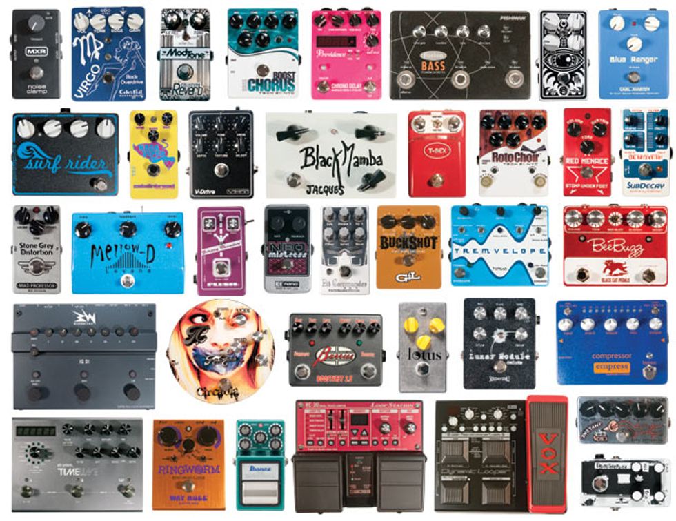 2011 Pedal Roundup: 37 Stompboxes Reviewed