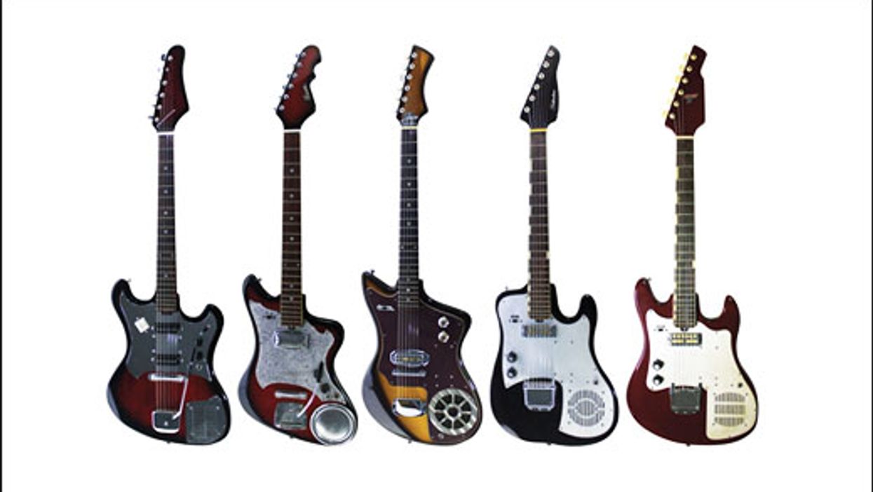 Transistor-Saurus Rex: Vintage Guitars with Onboard Amps