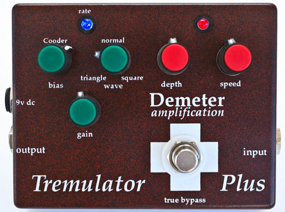 Demeter Amps Unveils the Tremulator Plus