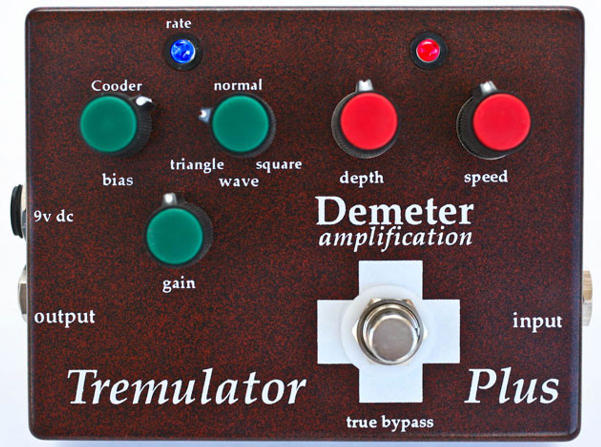 Demeter Amps Unveils the Tremulator Plus