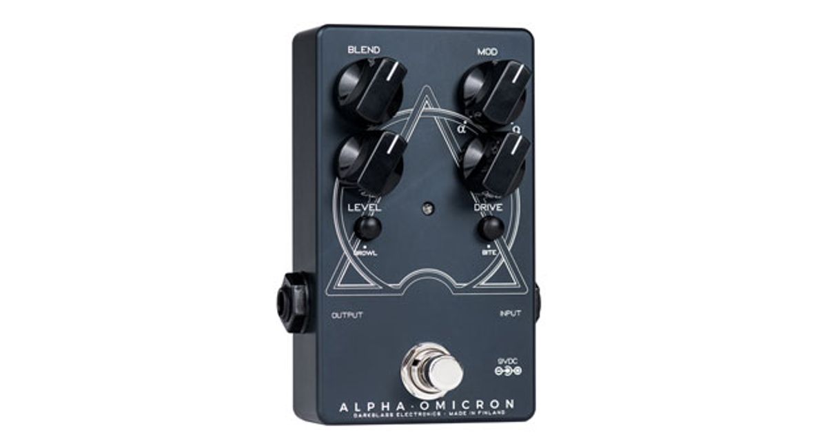 Darkglass Electronics Releases the Alpha·Omicron