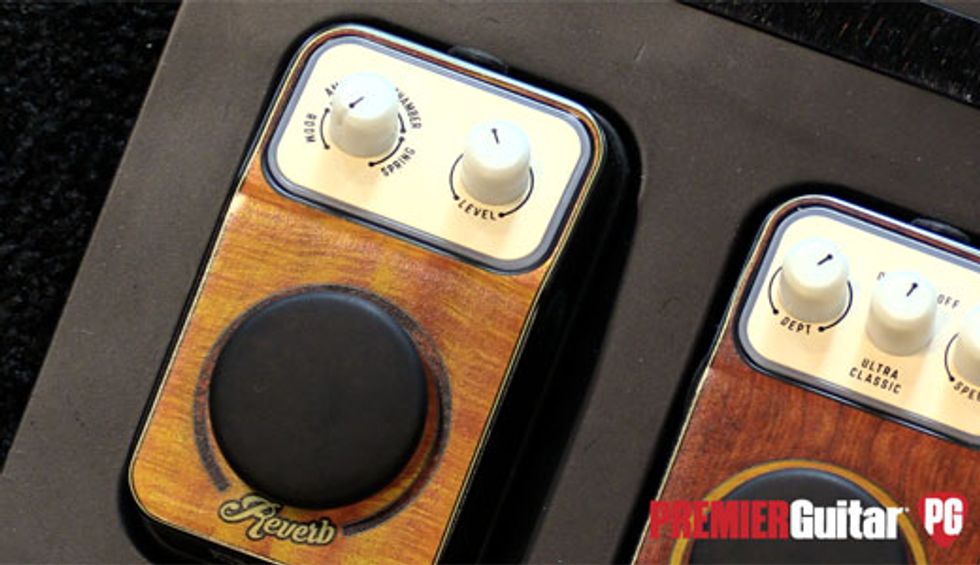 SNAMM '18 - Nexi Industries Acoustic Effects Pedals Demos