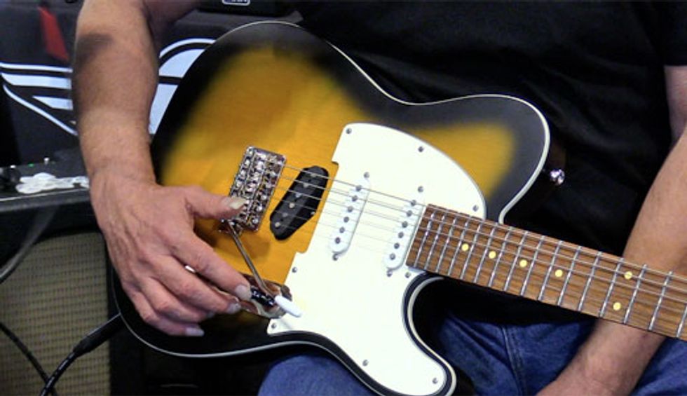 SNAMM '18 - Reverend Eastsider Baritone Pete Anderson Signature & Six Gun TL Demos