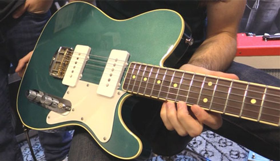 SNAMM '18 - Elliott Guitars Halocaster and Pine Top Demos