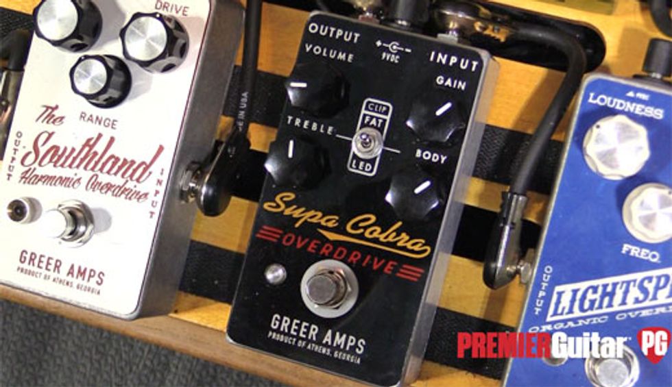 SNAMM '18 - Greer Amplification Supa Cobra & Alliance 20 Demos