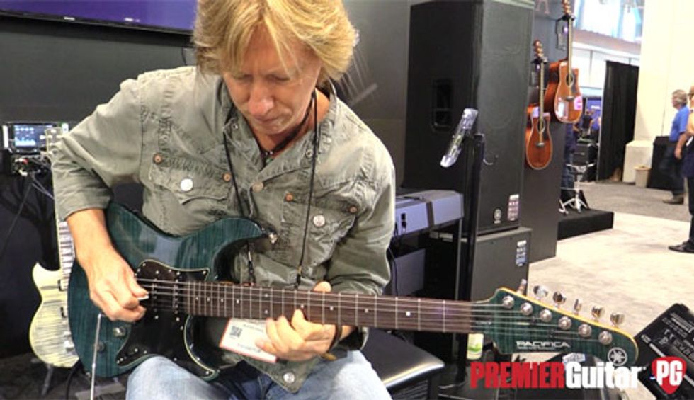 SNAMM '18 - Yamaha Pacifica PAC612VIIFM Limited Edition Demo